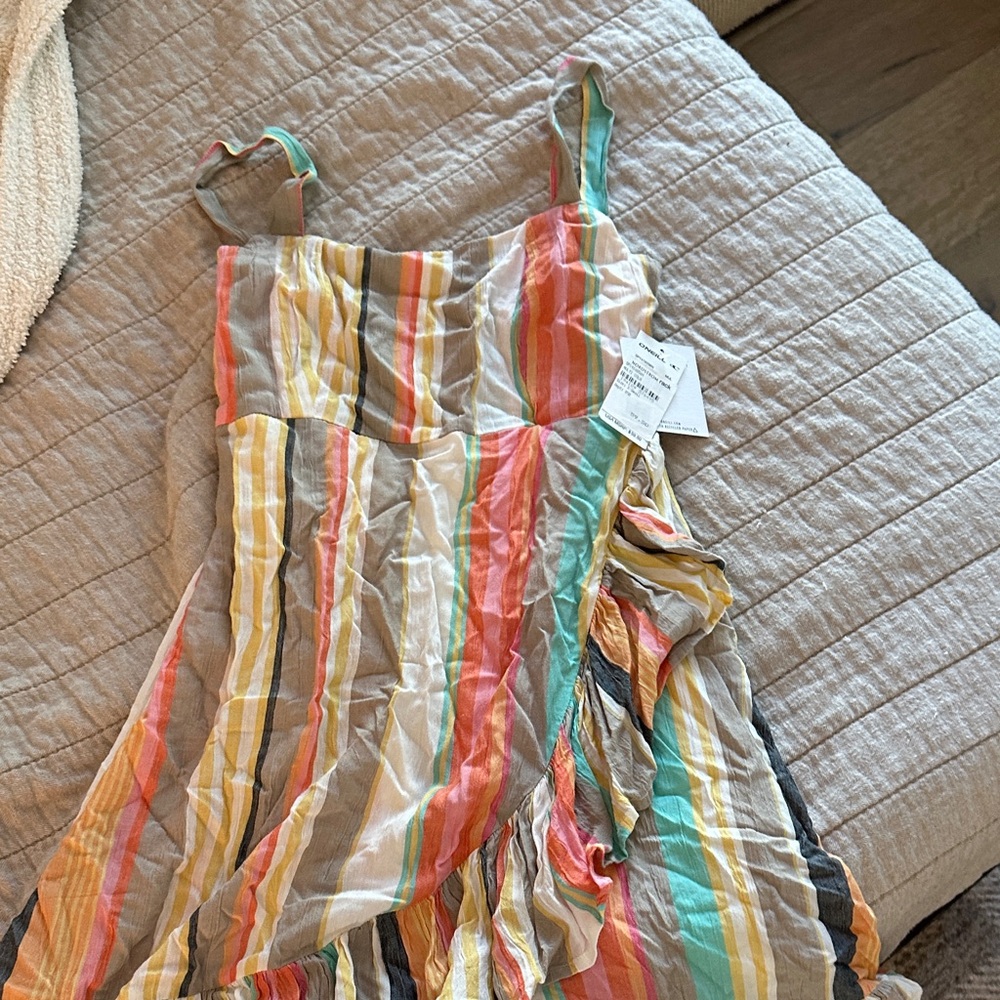 O'Neill Multicolor Striped Kids Dress